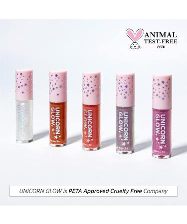 UNICORN GLOW Luminous Lip Gloss - Diamond 0.18 oz. Moisturizing & Hydrating Shimmery Finish - Buy Online on GoSupps.com