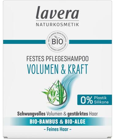 lavera Firm Care Shampoo Volume & Strength Silicone-Free Intense Hydration & Gentle Care Vegan Natural Cosmetics 50 g - Buy Online on GoSupps.com