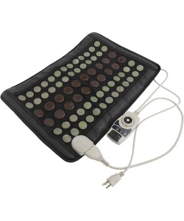Infrared Back Heating Pillow | 220V with Auto Switch-Off | Adjustable Temperature (10-70 ) | Natural Jade & Turmaline Stones | 23.5 x 16 in - Buy Online on GoSupps.com