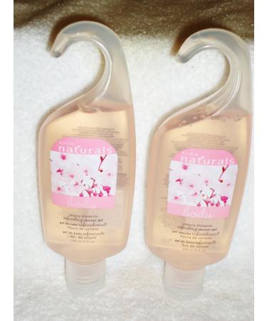 2 Avon Naturals Refreshing Shower Gel Cherry Blossom