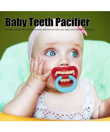 Funny Baby Pacifier - Safe & Easy Newborn Teeth Pacifier for Boys & Girls | Perfect for Baby Showers & Birthdays - Buy Online on GoSupps.com