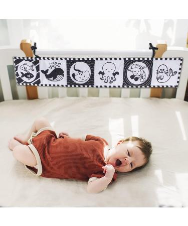 Jenilily Baby Book - Black & White Mirror Fabric for 0-3 Months | Picture Book & Gift Canger Toy for Babies - Buy Online on GoSupps.com