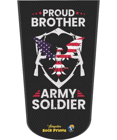 Proud Brother Army Soldier 3Ply Stump Sock - Heal with Appeal for Amputees - Buy Online on GoSupps.com