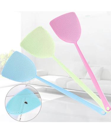 KKRAUS 5 Pack Fly Swatter Manual Plastic Long Handle Fly Swatters Home Garden Flyswatter for Indoors Outdoor Classroom Office Fly Killer - Buy Online on GoSupps.com