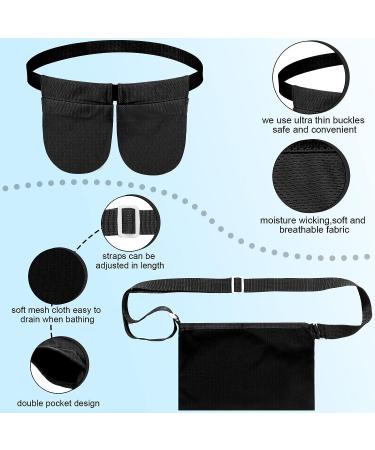 Mastectomy Recovery Shirt Set - 3 Pcs Surgical Drainage Pouch Post Surgery Support Kit for Women - Buy Online on GoSupps.com