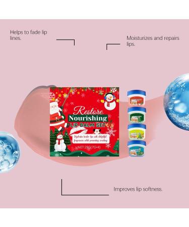 Christmas Strawberry Flavor Lip Balms Gifts Bulk Avocado Candy Flavor Lip Balms Elf Christmas Party Gifts Fresh & Kiwi Fruit Lip Moisturizer Stocking Stuffers - Buy Online on GoSupps.com