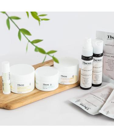 Thena Intensive Repair Balm - 100% Natural Dry Skin Treatment for Lips & Cuticles - Travel Size Vanilla (0.15 oz - Buy Online on GoSupps.com