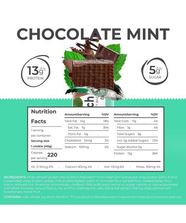 Power Crunch Whey Protein Bars Variety Pack - French Vanilla & Chocolate Mint (24 Count) | High Protein Snacks with Delicious Taste - Buy Online on GoSupps.com