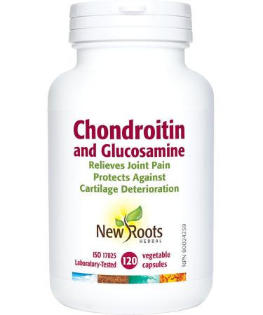 New Roots Herbal - Chondroitin and Glucosamine 120 Capsules 120 count (Pack of 1)