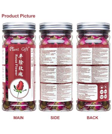 Buy Natural Herbal Pink Rose Bud Tea - 50g | Fragrant Flower Tea for Health & Beauty | International Shipping - Buy Online on GoSupps.com