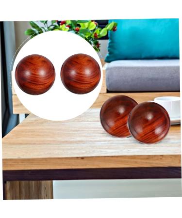 Frcolor 4-Piece Carving Fun Acupuncture Massage Desktop Toys | Tinker Massager & Health Care Handball Globes for Relaxation & Decoration - Buy Online on GoSupps.com