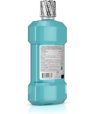 Listerine Antiseptic Mouthwash Cool Mint 33.8 oz - Pack of 2 | Freshens Breath, Kills Germs - Buy Online on GoSupps.com