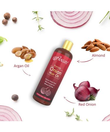 Onion Hair Oil 100ml - Nourish & Strengthen Hair | Best for Hair Growth - Shop Internationally - Buy Online on GoSupps.com