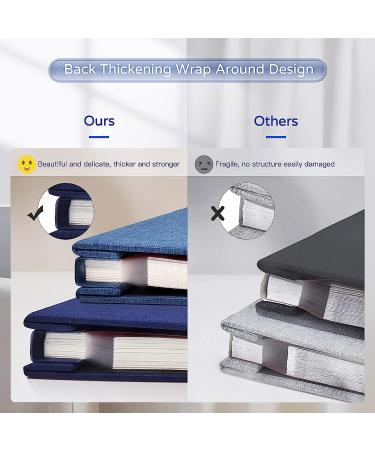 Self Adhesive Large Photo Album 4x6 5x7 8x10 Scrapbook DIY 60 Pages Dark Blue - Perfect Gift for Mom, Family, Baby, Wedding - Includes Metal Pen and Plastic Board - Buy Online on GoSupps.com