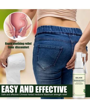 ANRUI 2Pack Herbal Hemorrhoids Spray - Natural Relief for Hemorrhoids (2PCS) - Buy Online on GoSupps.com