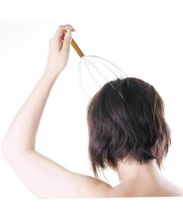 Shentaotao Head Massage Tool - Octopus Head Scratcher for Stress Relief & Relaxation | Home Spa Essential - Buy Online on GoSupps.com