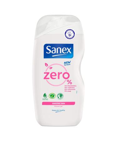 Sanex Zero% Lot de 6 gels de douche pour peau sensible 250 ml