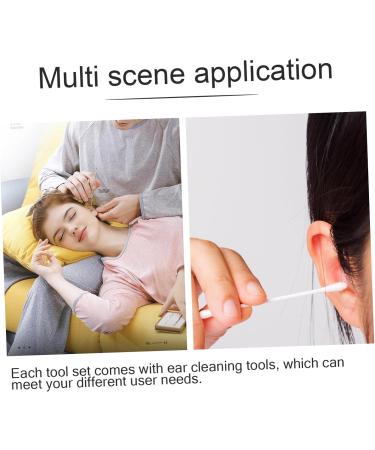 Ear Cleaning Kit - 8 Piece Set with Bamboo Spiral Cleaner and Ear Wax Remover - Buy Online on GoSupps.com