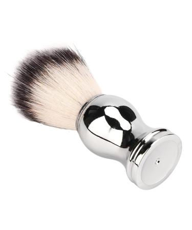 Premium Handmade Razor Brush for Men | Soft Bristles & Silver Handle - Ideal for Home Salons & Travel - Buy Online on GoSupps.com