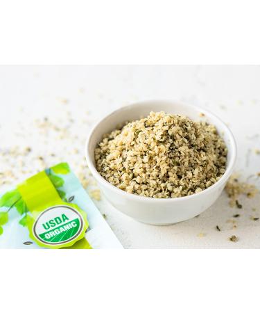 Organic Paraguayan Hemp Seeds 8 lbs - Non-GMO Raw Hearts | Hulled, Kosher, Vegan | Omega 3 & 6 | Protein-Rich for Smoothies, Oatmeal, Salads - Keto-Friendly - Buy Online on GoSupps.com