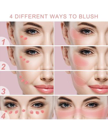 AOLAILIYA Liquid Blush Makeup | High-Pigmented Cheek Tint Stick for Women | Long-Wearing & Waterproof Formula | Natural Glossy Finish - Buy Online on GoSupps.com