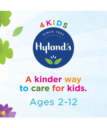 Hyland's 4 Kids Sore Throat Relief - Natural Grape Flavor (2-12 Years) | 4 fl oz - Buy Online on GoSupps.com