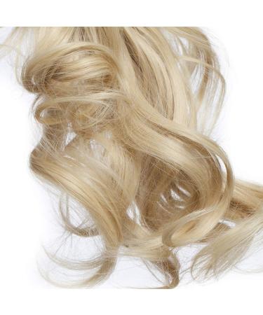 SEGO Ponytail Extension - Pfervie Hair Part Voluminous Wavy Top Hair Piece in Golden Mix Bleach Blonde (24 150g) - Buy Online on GoSupps.com