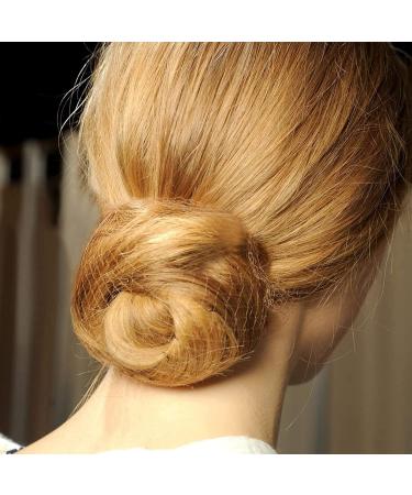30 Pcs Invisible Hair Nets & 20 U Shaped Pins Set - Blonde Gold Hair Bun Accessories - Buy Online on GoSupps.com