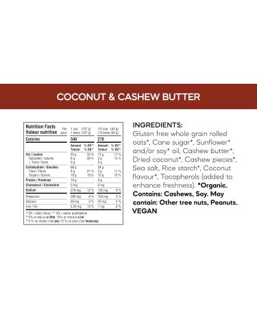 Nature's Path Organic Coconut & Cashew Butter Granola 312 g (Pack of 8) Gluten Free Non-GMO - Buy Online on GoSupps.com