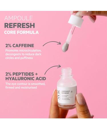 Ampoule Refresh Yeux 15 ml - Hydrating Eye Serum for Brightened and Revitalized Eyes | Fast Worldwide Shipping - Buy Online on GoSupps.com