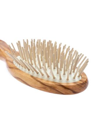 Nippes Solingen Olivia Pneumatic Hairbrush | Olive Wood Handle | Gentle on Hair | Minimizes Breakage | International Shipping Available - Buy Online on GoSupps.com