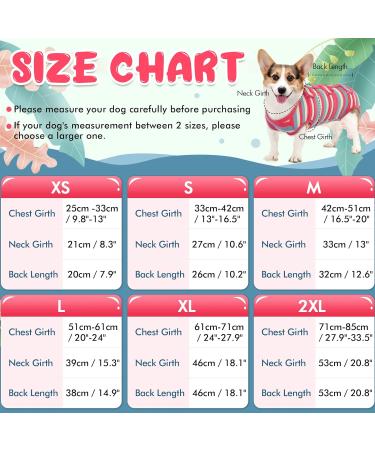 Kuoser After Surgery Dog Body Suit - Breathable Medical Suit for Post-Op Dogs/Cats | Alternative to Ruff XL Red & Blue - Buy Online on GoSupps.com