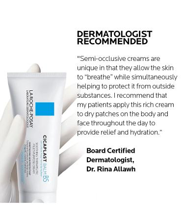 La Roche-Posay Cicaplast Balm B5 Healing Ointment | Soothing Therapy Cream for Dry, Cracked Skin | Fragrance-Free | Body & Hand Lotion - Buy Online on GoSupps.com