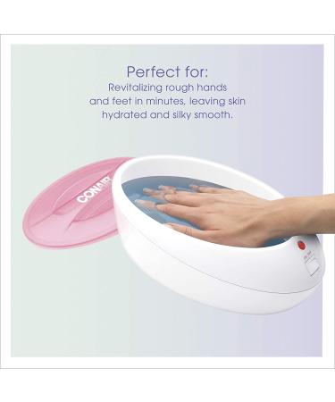 True Glow by Conair Thermal Paraffin Spa Treatment with 1lb. Pink Paraffin Wax - Moisturizing & Relaxing - Buy Online on GoSupps.com