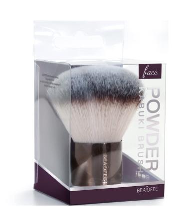 Foundation brush makeup brush dome kabuki brush loose powder kabuki make -up brush synthetic bristles grip powder evenly powder 03 dark brown - Buy Online on GoSupps.com
