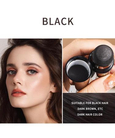 Hairline Powder Stick - Black Root Cover Up Waterproof Hair Shadow for Thinning Hair & Bald Spots | Long Lasting Hair Filler for Women - Buy Online on GoSupps.com