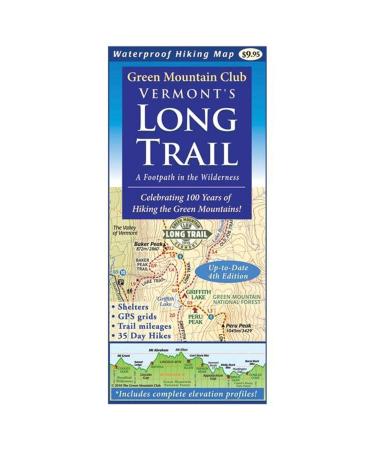 Vermont's Long Trail: Map