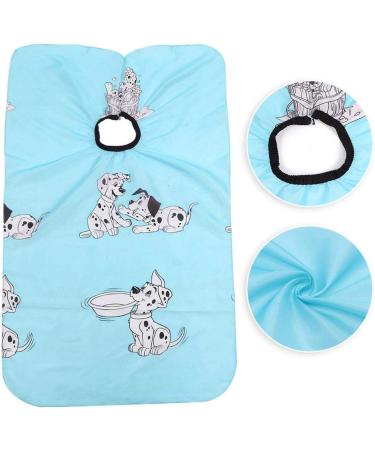 Water-Resistant Hair Cutting Cap for Children - Snap Lock Hairdressing Cape (Yellow) | Kids Barber Cloak & Haircut Wall Protector - Buy Online on GoSupps.com