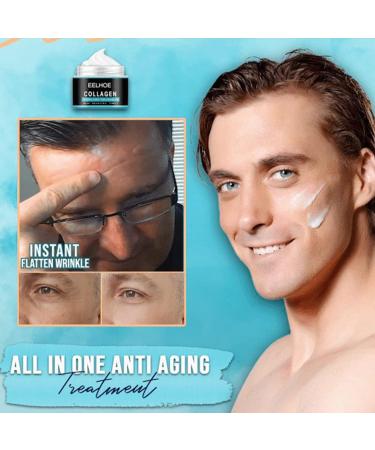 TTNC EELHOE Collagen Men's Anti-Aging Wrinkle Cream 50g - Skin Firming & Moisturizing Lotion for Men - 2PCS - Buy Online on GoSupps.com