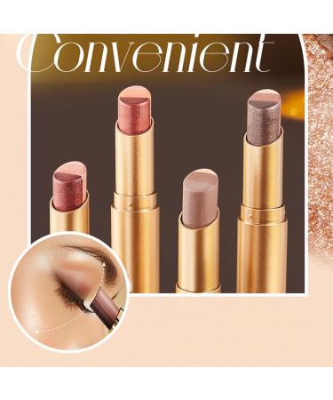 Generisch Eyeshadow Stick - 3 Color Levels - Waterproof - Glitter - Shimmer - Cream - For Women Girls Adults Home Users - Beginners - Buy Online on GoSupps.com