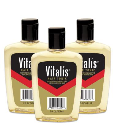 Vitalis 7 Fl Oz Hair Tonic, 21 Oz, Pack of 3 (VT06017V1)