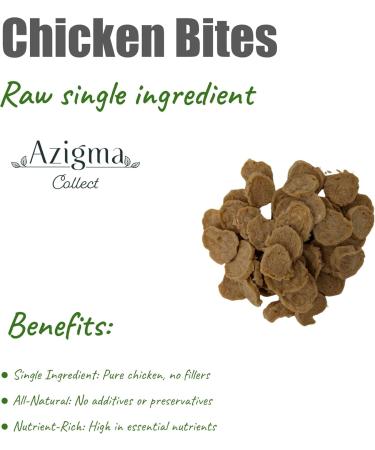 Chicken Bites for Dogs Natural Bite-Sized Treats (85g) - Buy Online on GoSupps.com