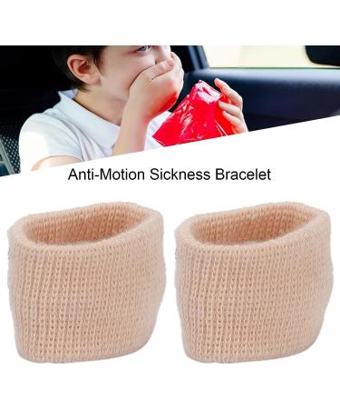 FILFEEL Nausea Relief Wristband - Natural Anti Nausea Wristbands for Travel Motion Sickness (Skin Color) - Buy Online on GoSupps.com
