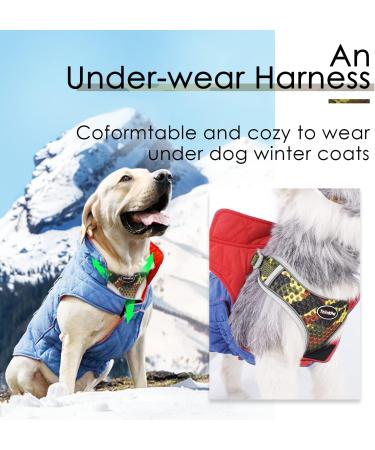 ThinkPet No-Pull Dog Harness & Leash Set - Breathable Adjustable Safety Harness for Small Medium Large Dogs - Camouflage Green - Buy Online on GoSupps.com