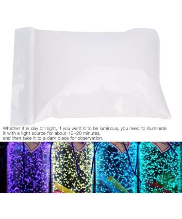 High Brightness After Illuminating Powder Glitter - 100g Nail Art DIY Color Pigment Glowing Sequins Decoration - Buy Online on GoSupps.com