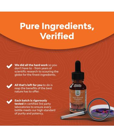 Collagen Biotin Drops for Hair Growth | Liquid Formula with 10000mcg Biotin & Marine Collagen | Fast Thick Regrowth for Men and Women - Buy Online on GoSupps.com