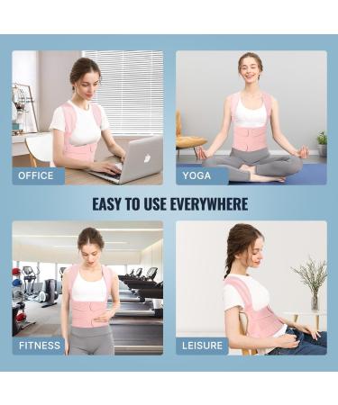 Back Brace and Posture Corrector for Women and Men Back Straightener Posture Corrector Scoliosis and Hunchback Correction Back Pain Spine Corrector Support Adjustable Posture Trainer Medium Medium (Waist 34-41 Inch) - Buy Online on GoSupps.com