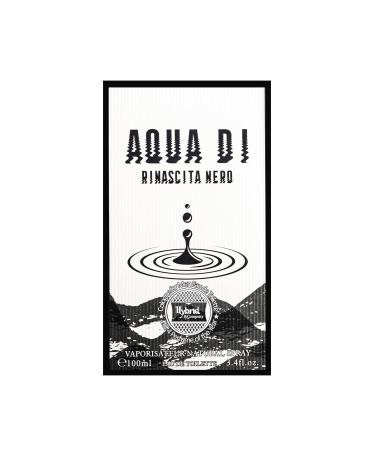 Hybrid & Company Aqua Di Rinascita Nero For Men Eau De Parfum Vaporisateur Natural Spray 3.4 Fl Oz Aqua Di Rinascita Nero 3.4 Fl Oz (Pack of 1) - Buy Online on GoSupps.com