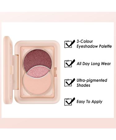 Boobeen Ultra Pigmented Eyeshadow Palette - Matte Shimmer & Sparkle - Long Lasting & Blendable Makeup 03 - Buy Online on GoSupps.com