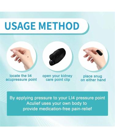 Prostate Care Point Clip - Acupressure for Blood Circulation & Discomfort Relief | Migraine & Kidney Care (2PCS) - Buy Online on GoSupps.com